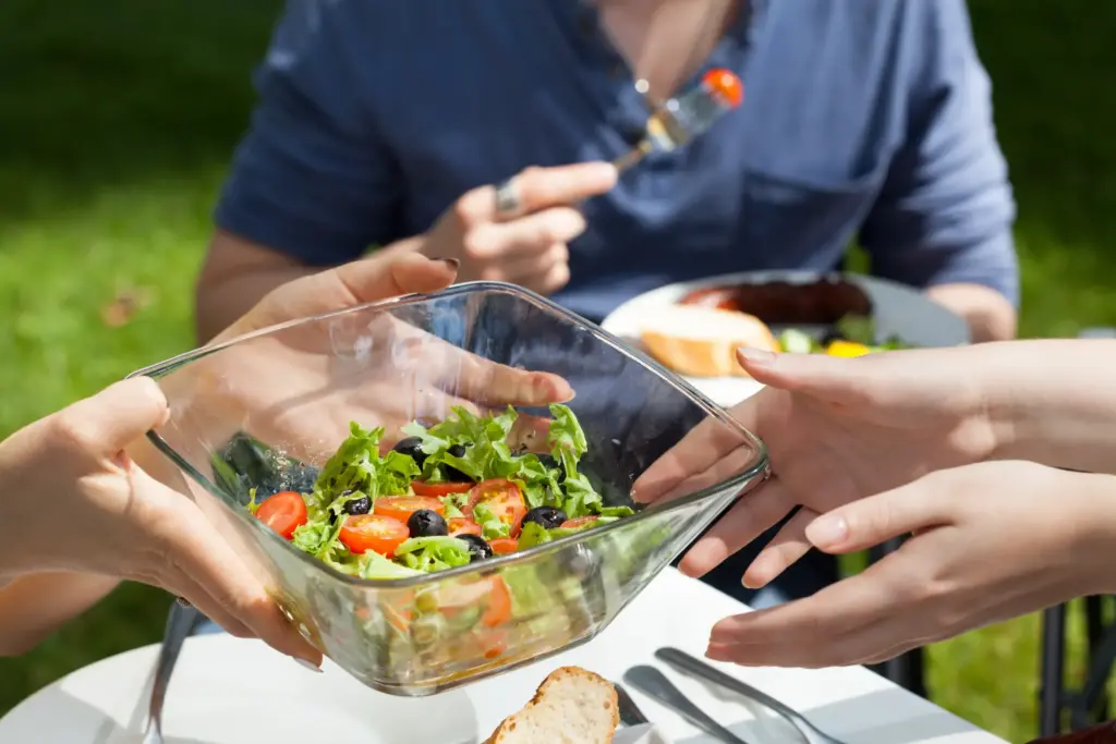 When thinking about camping lunch ideas, salads are often an underrated option